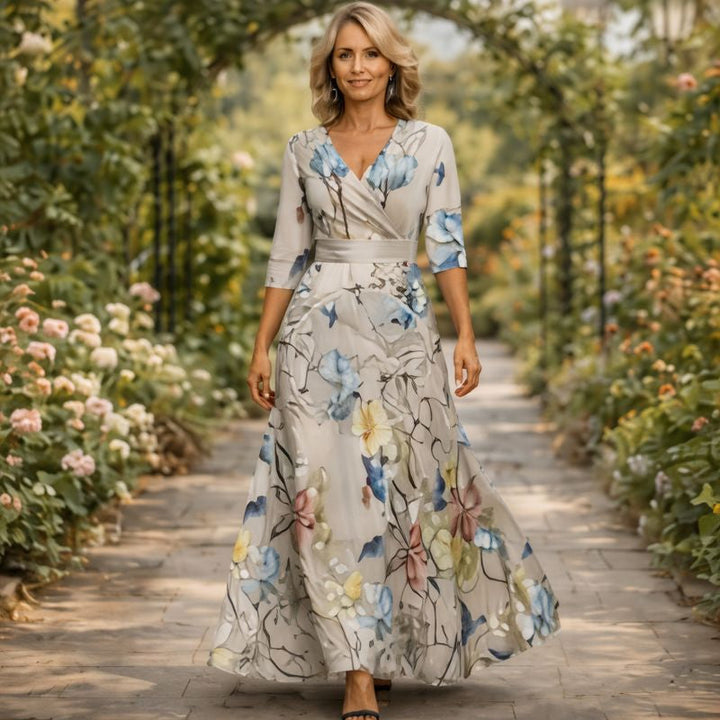 Lillian - Robe maxi fluide