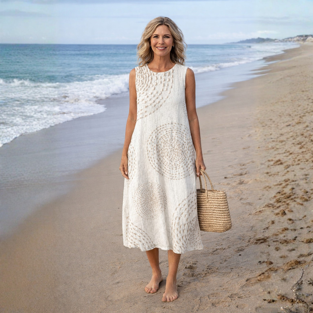 Mirel - Robe d’été coupe amincissante